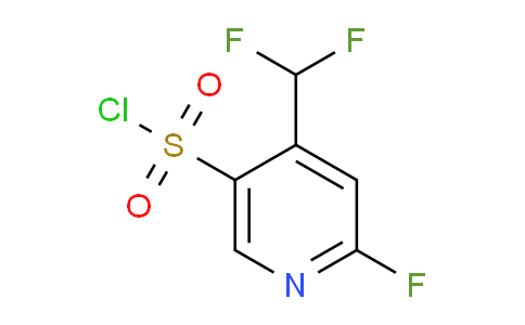 AM82425 | 1806771-18-5 | 4-(Difluoromethyl)-2-fluoropyridine-5-sulfonyl chloride