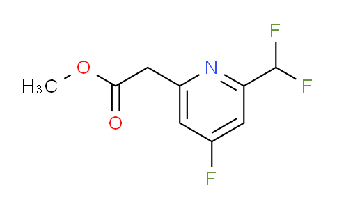 AM82440 | 1804705-93-8 | Methyl 2-(difluoromethyl)-4-fluoropyridine-6-acetate