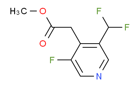 AM82446 | 1805318-42-6 | Methyl 3-(difluoromethyl)-5-fluoropyridine-4-acetate