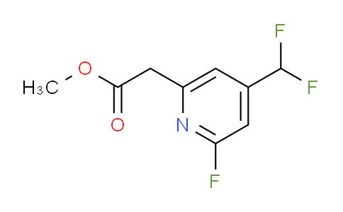 AM82448 | 1806770-71-7 | Methyl 4-(difluoromethyl)-2-fluoropyridine-6-acetate