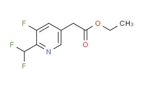 AM82453 | 1805307-26-9 | Ethyl 2-(difluoromethyl)-3-fluoropyridine-5-acetate