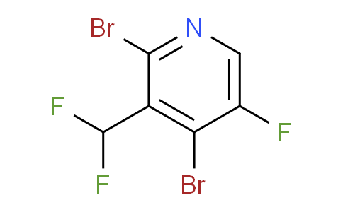 2,4-Dibromo-3-(difluoromethyl)-5-fluoropyridine