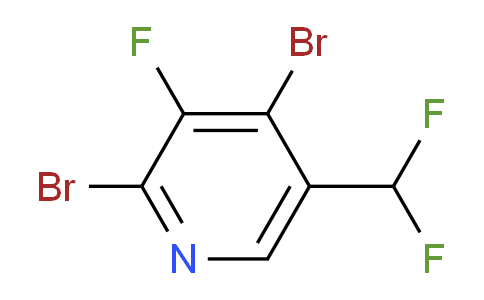 2,4-Dibromo-5-(difluoromethyl)-3-fluoropyridine