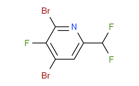 AM82480 | 1805282-77-2 | 2,4-Dibromo-6-(difluoromethyl)-3-fluoropyridine