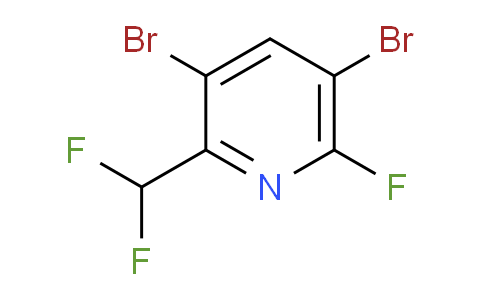 AM82495 | 1806878-40-9 | 3,5-Dibromo-2-(difluoromethyl)-6-fluoropyridine