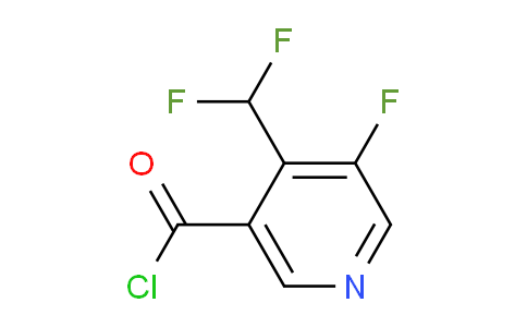 AM82497 | 1805318-99-3 | 4-(Difluoromethyl)-3-fluoropyridine-5-carbonyl chloride