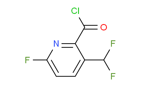 AM82499 | 1806757-98-1 | 3-(Difluoromethyl)-6-fluoropyridine-2-carbonyl chloride