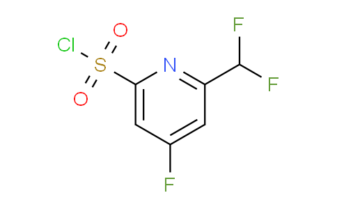 AM82503 | 1804706-98-6 | 2-(Difluoromethyl)-4-fluoropyridine-6-sulfonyl chloride