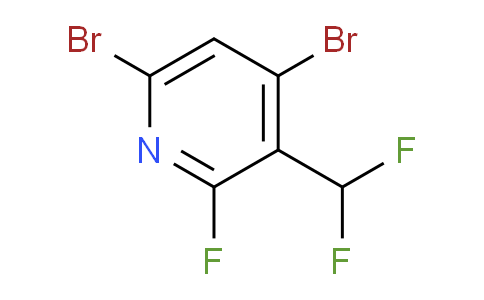 AM82535 | 1805042-39-0 | 4,6-Dibromo-3-(difluoromethyl)-2-fluoropyridine
