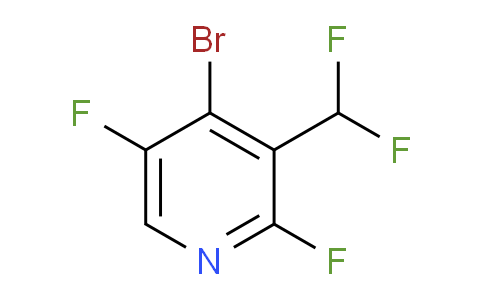 AM82536 | 1806793-99-6 | 4-Bromo-2,5-difluoro-3-(difluoromethyl)pyridine