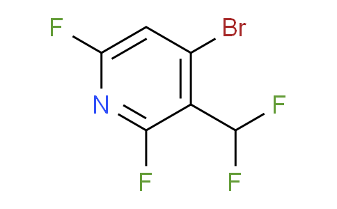 AM82539 | 1805240-36-1 | 4-Bromo-2,6-difluoro-3-(difluoromethyl)pyridine