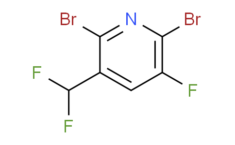 AM82543 | 1806878-24-9 | 2,6-Dibromo-3-(difluoromethyl)-5-fluoropyridine
