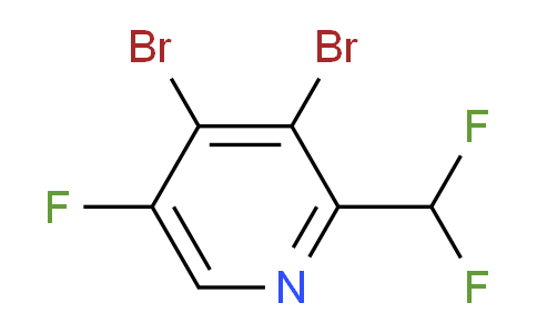 AM82544 | 1805282-99-8 | 3,4-Dibromo-2-(difluoromethyl)-5-fluoropyridine