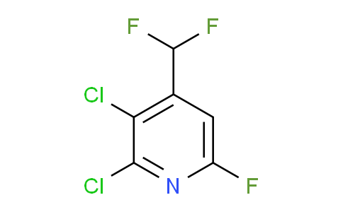 AM82552 | 1805998-77-9 | 2,3-Dichloro-4-(difluoromethyl)-6-fluoropyridine