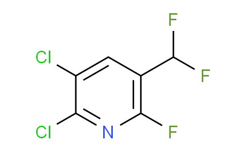 AM82554 | 1804448-84-7 | 2,3-Dichloro-5-(difluoromethyl)-6-fluoropyridine