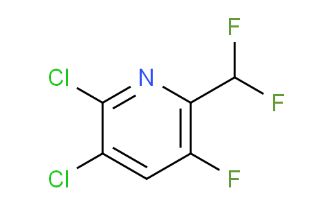 2,3-Dichloro-6-(difluoromethyl)-5-fluoropyridine