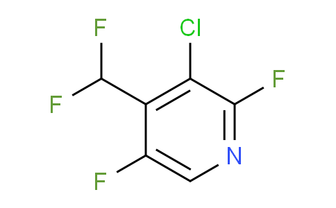 AM82557 | 1806893-67-3 | 3-Chloro-2,5-difluoro-4-(difluoromethyl)pyridine