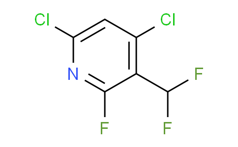 4,6-Dichloro-3-(difluoromethyl)-2-fluoropyridine