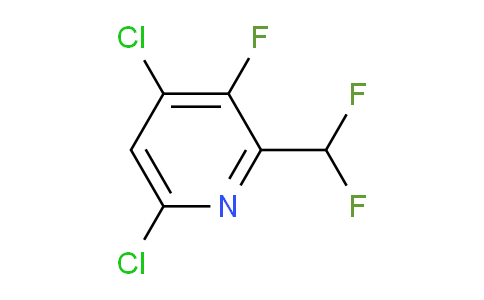 AM82560 | 1806820-23-4 | 4,6-Dichloro-2-(difluoromethyl)-3-fluoropyridine
