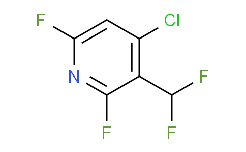 4-Chloro-2,6-difluoro-3-(difluoromethyl)pyridine