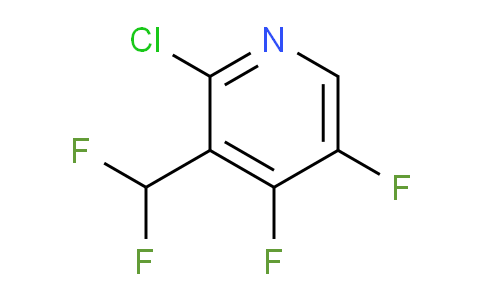 AM82565 | 1805006-62-5 | 2-Chloro-4,5-difluoro-3-(difluoromethyl)pyridine