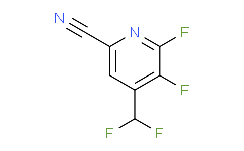 AM82570 | 1806008-28-5 | 6-Cyano-2,3-difluoro-4-(difluoromethyl)pyridine