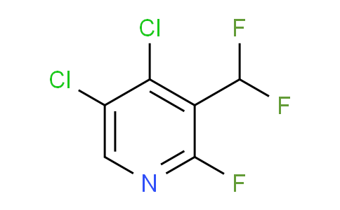 AM82571 | 1806802-67-4 | 4,5-Dichloro-3-(difluoromethyl)-2-fluoropyridine