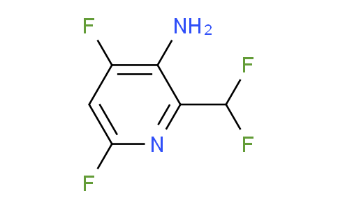 AM82579 | 1806821-23-7 | 3-Amino-4,6-difluoro-2-(difluoromethyl)pyridine
