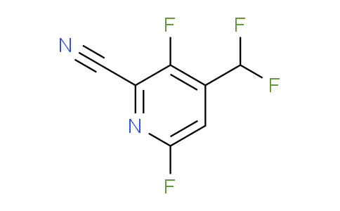 AM82582 | 1805240-58-7 | 2-Cyano-3,6-difluoro-4-(difluoromethyl)pyridine
