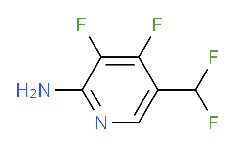 AM82587 | 1806006-83-6 | 2-Amino-3,4-difluoro-5-(difluoromethyl)pyridine