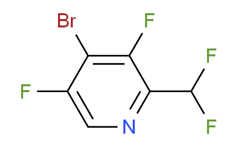 AM82607 | 1806794-20-6 | 4-Bromo-3,5-difluoro-2-(difluoromethyl)pyridine