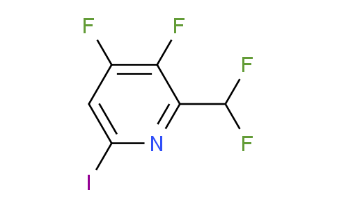 AM82611 | 1805335-96-9 | 3,4-Difluoro-2-(difluoromethyl)-6-iodopyridine