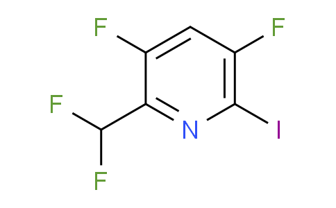 AM82615 | 1806894-08-5 | 3,5-Difluoro-2-(difluoromethyl)-6-iodopyridine