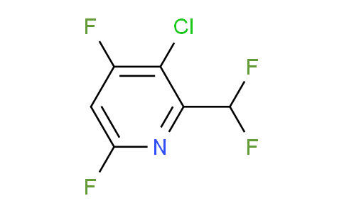 AM82618 | 1806804-82-9 | 3-Chloro-4,6-difluoro-2-(difluoromethyl)pyridine