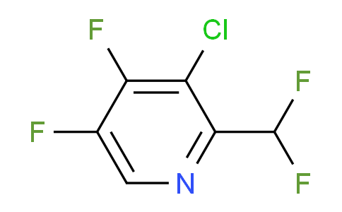 AM82626 | 1806833-62-4 | 3-Chloro-4,5-difluoro-2-(difluoromethyl)pyridine