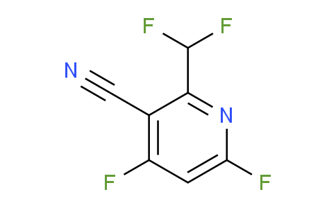 3-Cyano-4,6-difluoro-2-(difluoromethyl)pyridine