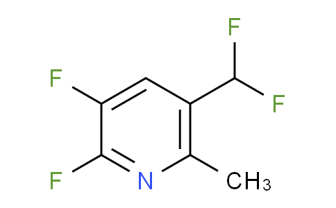 2,3-Difluoro-5-(difluoromethyl)-6-methylpyridine