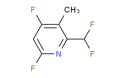 4,6-Difluoro-2-(difluoromethyl)-3-methylpyridine