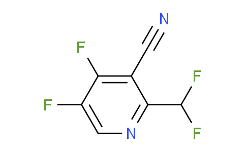 3-Cyano-4,5-difluoro-2-(difluoromethyl)pyridine
