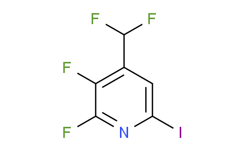 2,3-Difluoro-4-(difluoromethyl)-6-iodopyridine