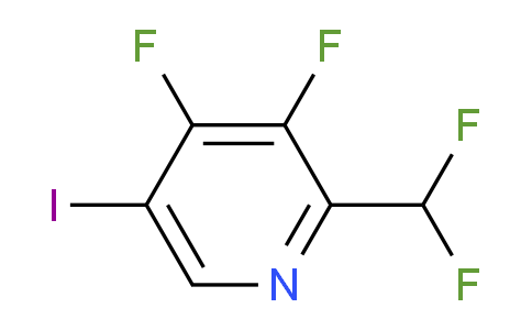 3,4-Difluoro-2-(difluoromethyl)-5-iodopyridine