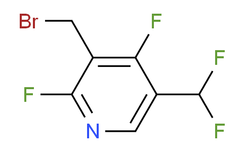 3-(Bromomethyl)-2,4-difluoro-5-(difluoromethyl)pyridine