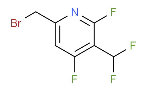 6-(Bromomethyl)-2,4-difluoro-3-(difluoromethyl)pyridine