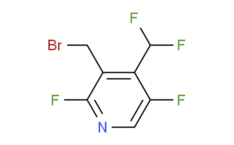 3-(Bromomethyl)-2,5-difluoro-4-(difluoromethyl)pyridine