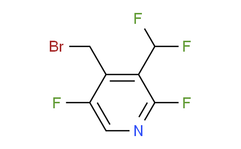 4-(Bromomethyl)-2,5-difluoro-3-(difluoromethyl)pyridine