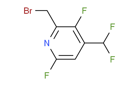2-(Bromomethyl)-3,6-difluoro-4-(difluoromethyl)pyridine