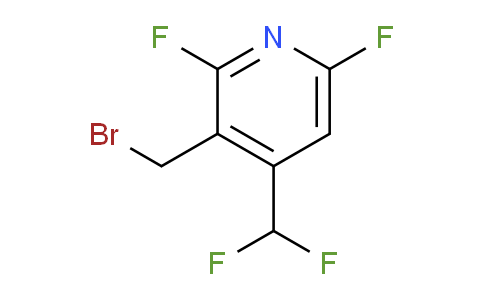 3-(Bromomethyl)-2,6-difluoro-4-(difluoromethyl)pyridine