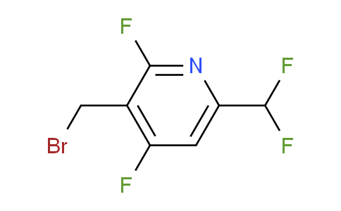 AM82759 | 1805007-44-6 | 3-(Bromomethyl)-2,4-difluoro-6-(difluoromethyl)pyridine