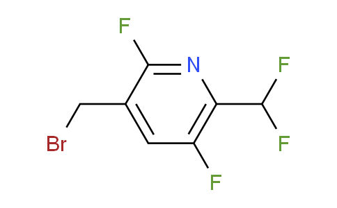 AM82765 | 1805007-52-6 | 3-(Bromomethyl)-2,5-difluoro-6-(difluoromethyl)pyridine