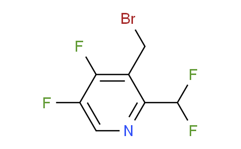 AM82775 | 1805324-63-3 | 3-(Bromomethyl)-4,5-difluoro-2-(difluoromethyl)pyridine